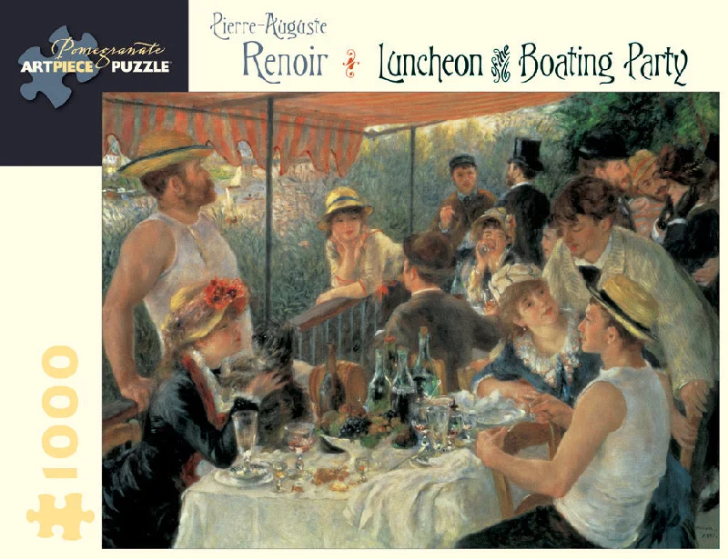Addictive games Luncheon Of The Boating Party - Renoir 1000 Piece Puzzle
