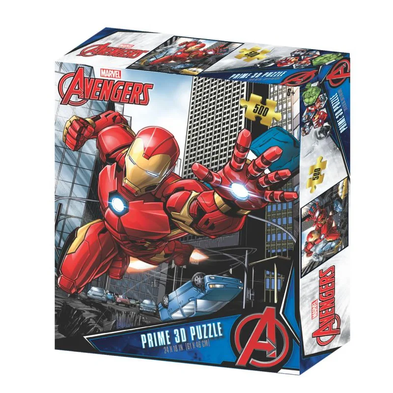 Interactive games Marvel Avengers Iron Man Prime 3D 500 Piece Puzzle