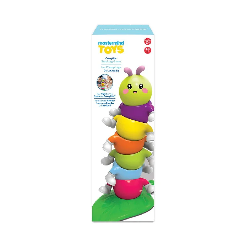 Thought-provoking puzzles Mastermind Toys Caterpillar Stacking Game