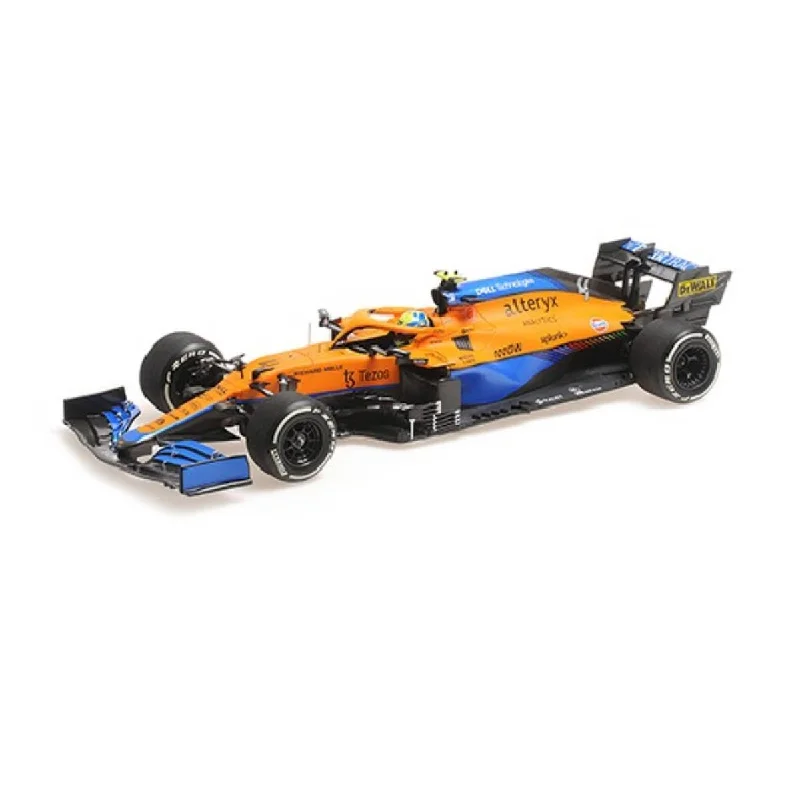 Playful toys Mclaren F1 Team MCL35M - Lando Norris - 2nd Place Italian GP 2021 - 1:18 Scale Diecast Model Car Playful toys Mclaren F1 Team MCL35M - Lando Norris - 2nd Place Italian GP 2021 - 1:18 Scale Diecast Model Car