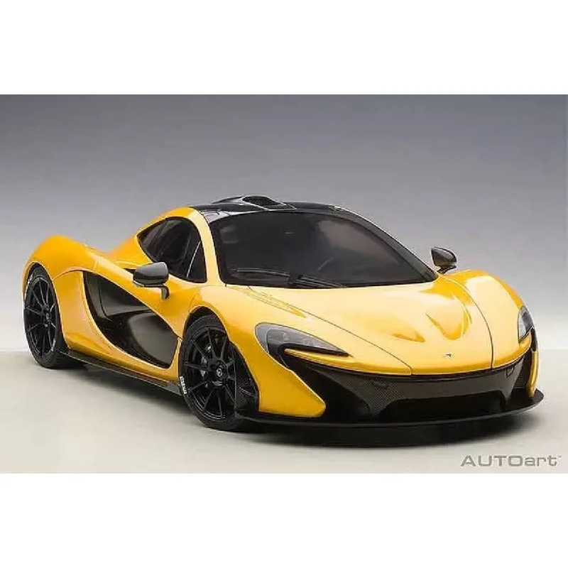 High-quality toy cars McLAREN P1 (VOLCANO YELLOW) - 1:12 Scale Composite Model Car