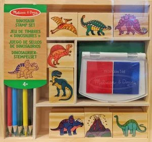 Competitive games Melissa and Doug Dinosaur Stamp Set