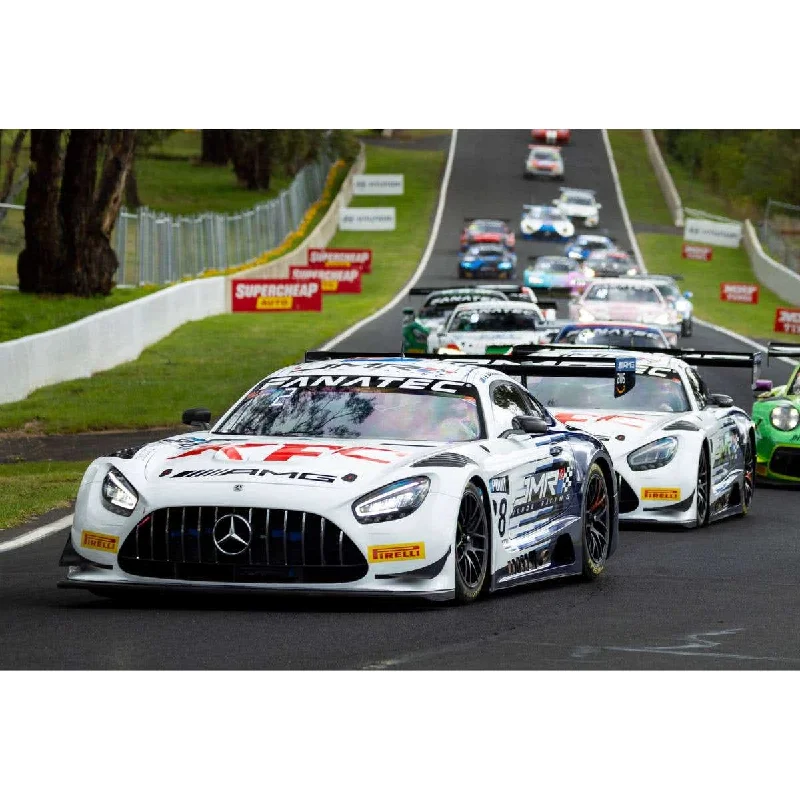 High-quality toy cars MERCEDES-AMG GT3 - 2023 GT WORLD CHALLENGE AUSTRALIA - TRIPLE EIGHT RACE ENGINEERING / JMR - #88 - PRINCE ABU BAKER IBRAHIM/JAMIE WHINCUP - QUEENSLAND RACEWAY - RACE 1 3rd Place - 1:18 Scale Resin Model Car High-quality toy cars MERCEDES-AMG GT3 - 2023 GT WORLD CHALLENGE AUSTRALIA - TRIPLE EIGHT RACE ENGINEERING / JMR - #88 - PRINCE ABU BAKER IBRAHIM/JAMIE WHINCUP - QUEENSLAND RACEWAY - RACE 1 3rd Place - 1:18 Scale Resin Model Car