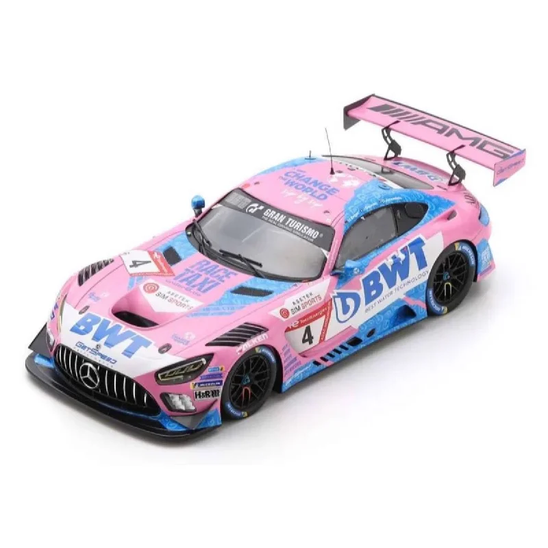 High-quality materials toys Mercedes-AMG GT3 No.4 Mercedes-AMG Team GetSpeed - 3rd 24H Nurburgring 2022 - M. Engel - J. Gounon - D. Juncadella. Limited 300. With Acrylic Cover - 1:18 Scale Resin Model Car High-quality materials toys Mercedes-AMG GT3 No.4 Mercedes-AMG Team GetSpeed - 3rd 24H Nurburgring 2022 - M. Engel - J. Gounon - D. Juncadella. Limited 300. With Acrylic Cover - 1:18 Scale Resin Model Car