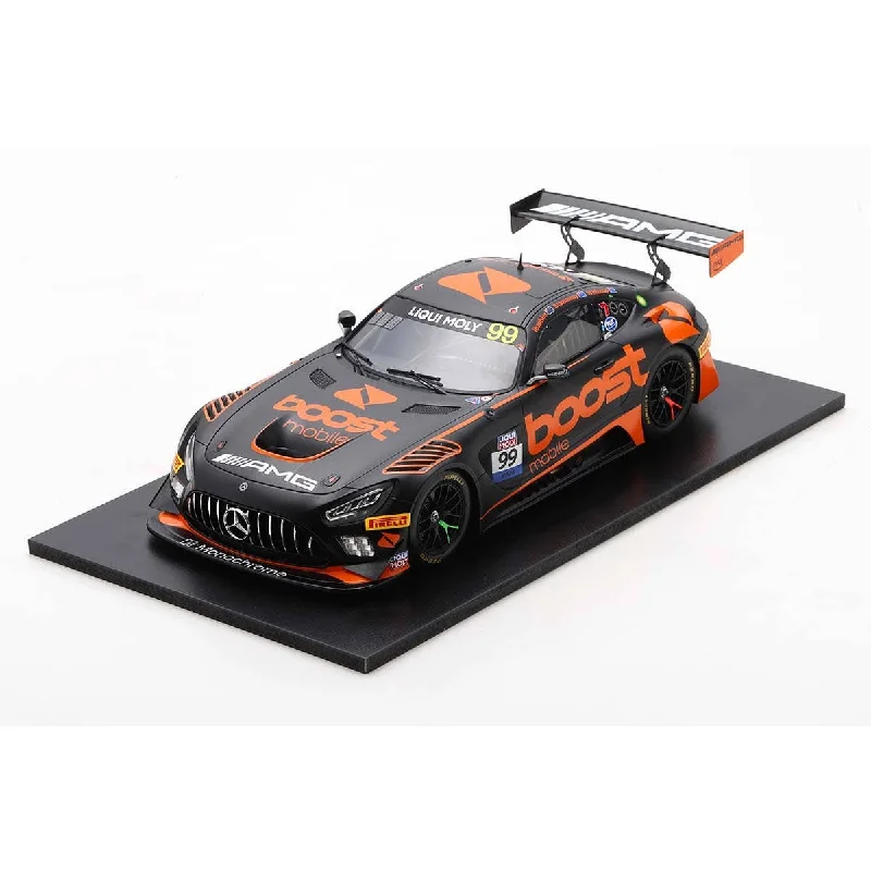 Fun toy carsMercedes-AMG GT3 No.99 Boost Mobile Racing - 10th Bathurst 12H 2023 - J. Whincup - R. Stanaway - J. Ibrahim - 1:18 Scale Resin Model Car Fun toy carsMercedes-AMG GT3 No.99 Boost Mobile Racing - 10th Bathurst 12H 2023 - J. Whincup - R. Stanaway - J. Ibrahim - 1:18 Scale Resin Model Car
