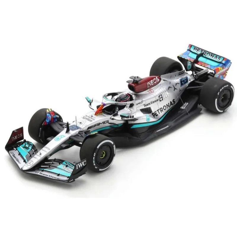 Enthusiastic toysMercedes-AMG Petronas F1 W13 E Performance No.63 Mercedes-AMG Petronas F1 Team - Miami GP 2022 - George Russell. With Acrylic Cover - 1:18 Scale Resin Model Car Enthusiastic toysMercedes-AMG Petronas F1 W13 E Performance No.63 Mercedes-AMG Petronas F1 Team - Miami GP 2022 - George Russell. With Acrylic Cover - 1:18 Scale Resin Model Car