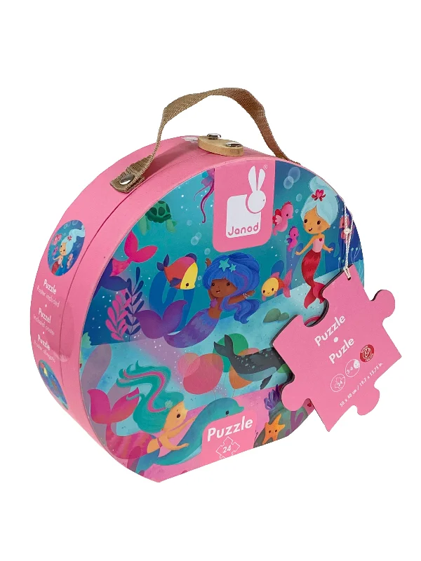 Thought-provoking puzzles Mermaid 24 Piece Floor Puzzle