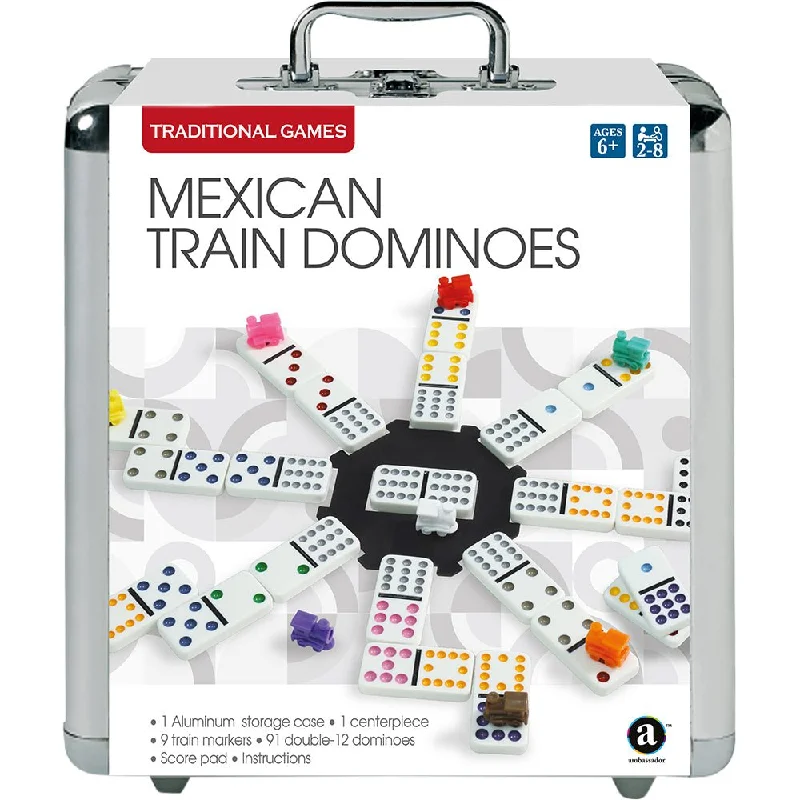 Educational games Mexican Train Dominoes