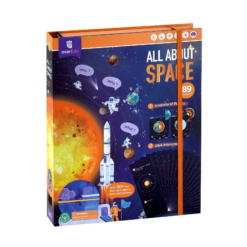 Fun gamesMierEdu Magnetic Puzzle - All About Space