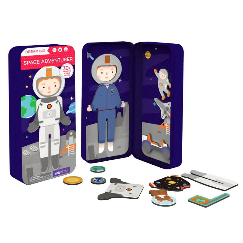 Time-consuming puzzles MierEdu Magnetic Puzzle Box Space Adventurer