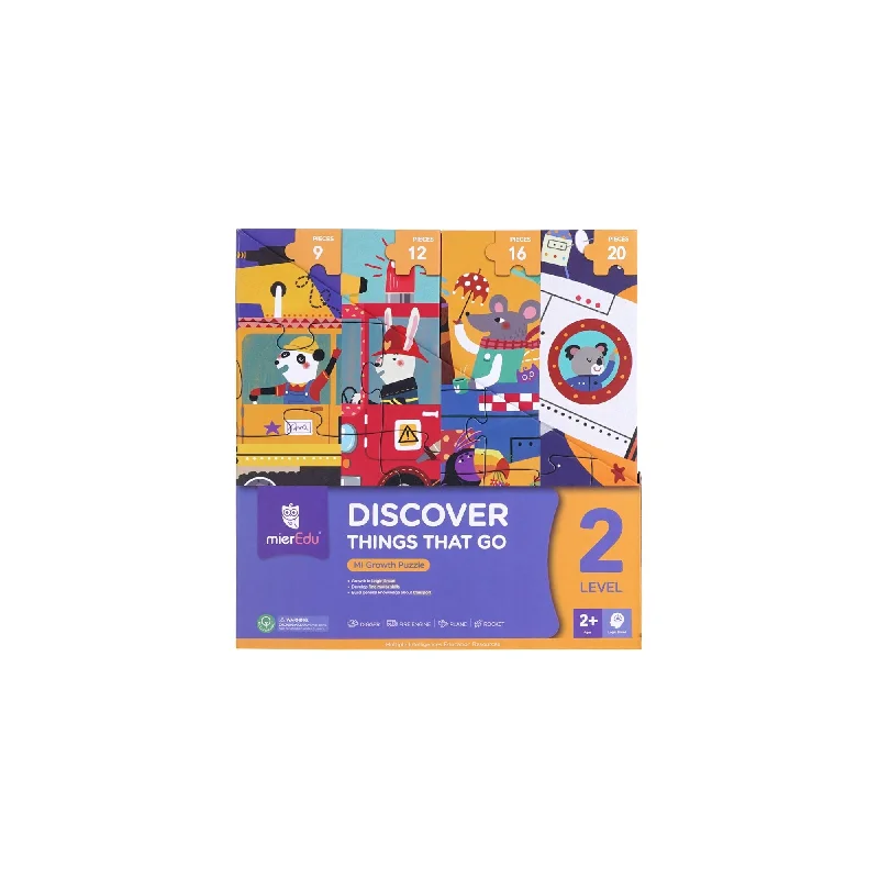 Interactive games MierEdu Mi Growth Puzzle Level 2 - Discover Things That Go