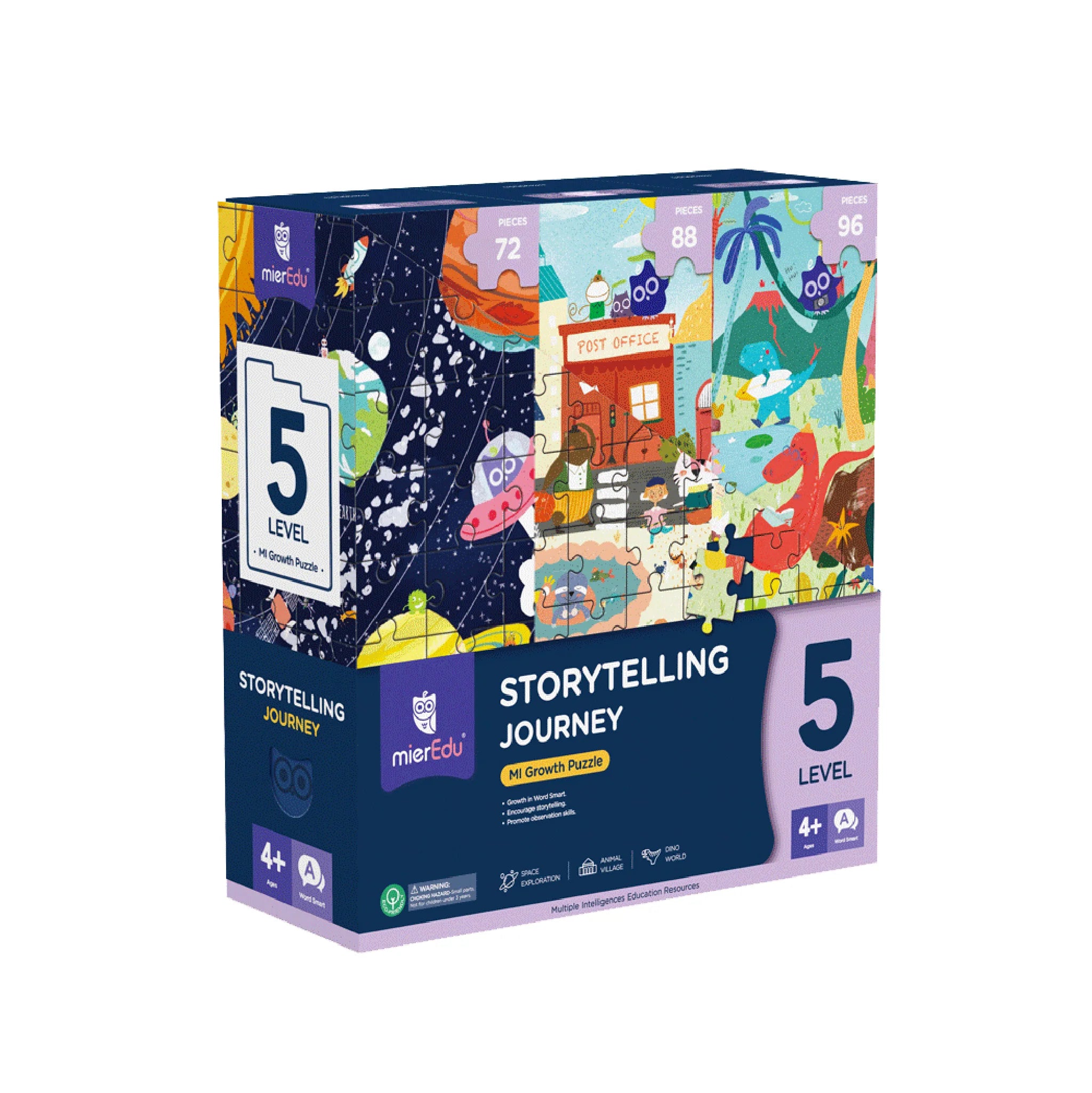 Entertaining games MierEdu Mi Growth Puzzle Level 5 - Storytelling Journey