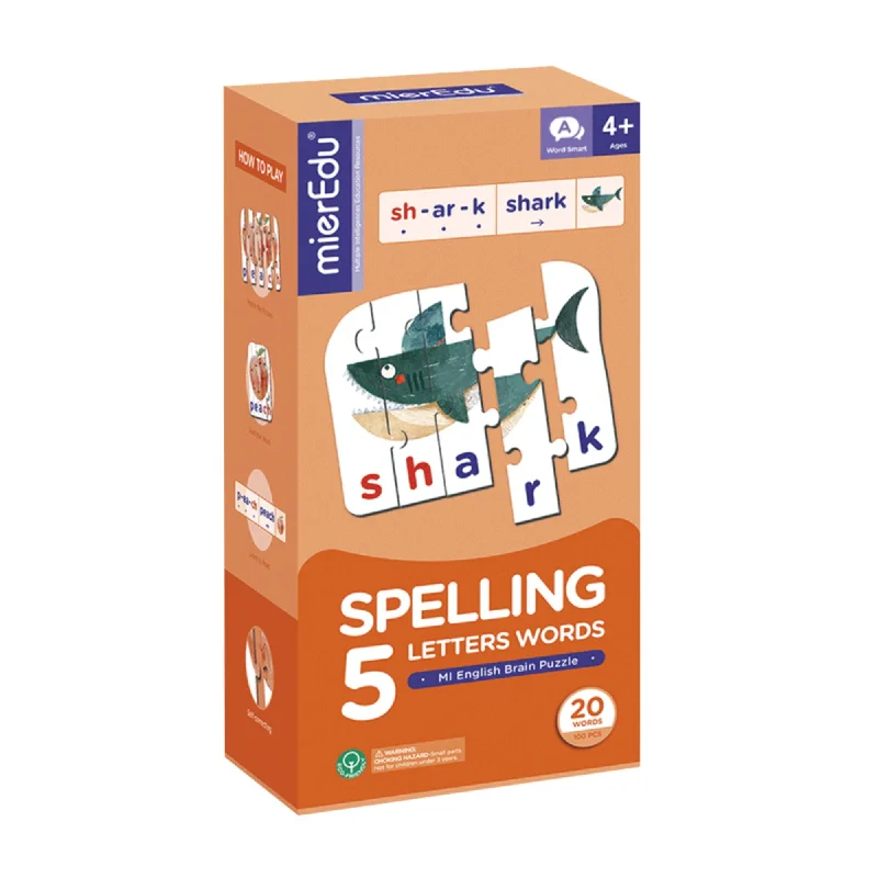 Social games MierEdu Spelling 5 Letters Words Puzzle