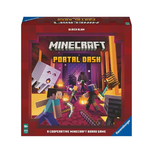 Exciting gamesMinecraft Portal Dash Board Game