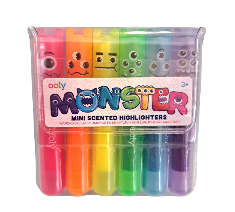 Fun gamesMonster Mini Scented Highlighters