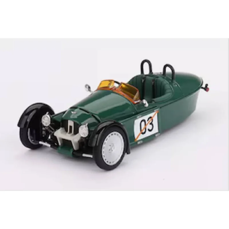 High-quality toy cars Morgan Super 3 Jet Green - 1:43 Scale Model Car