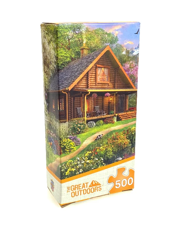 Engaging puzzlesMountain Retreat 500 Piece Puzzle