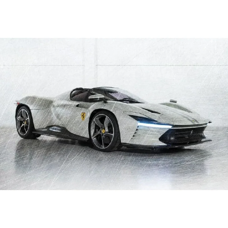 High-quality materials toys MR COLLECTION MODELS 1/18 Ferrari Daytona SP3 Pearl White