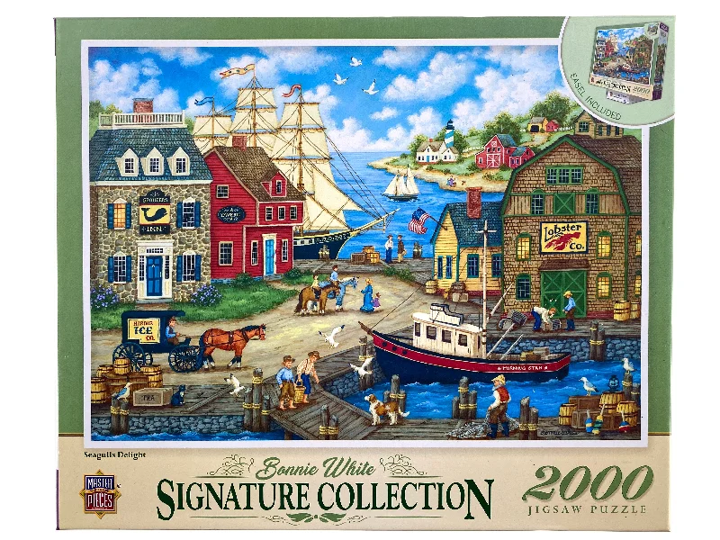 Interactive games Seagulls Delight 2000 Piece Puzzle