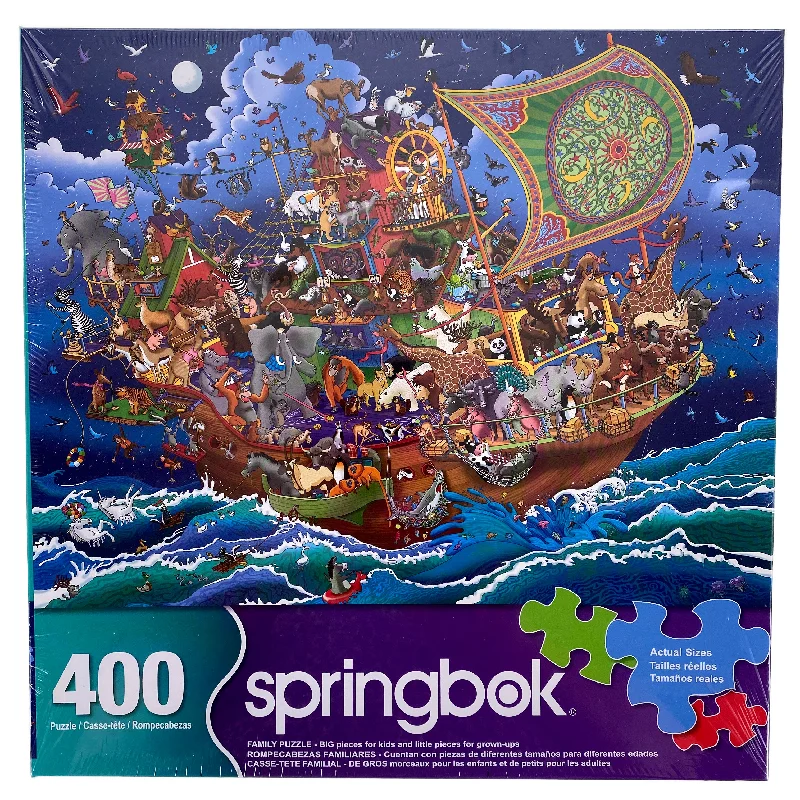 Engaging puzzlesNoah's Ark 400 Piece Family Puzzle