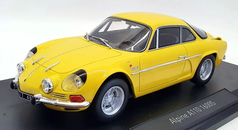 Fun toy carsNorev 1/18 Scale Diecast 185305 - 1971 Alpine A110 160S - Yellow