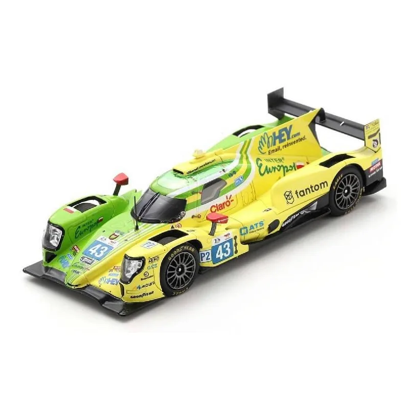 Playful toys Oreca 07 - Gibson No.43 Inter Europol Competition - 24H Le Mans 2022 - D. Heinemeier-Hansson - F. Scherer - P. Fittipaldi - 1:43 Scale Resin Model Car Playful toys Oreca 07 - Gibson No.43 Inter Europol Competition - 24H Le Mans 2022 - D. Heinemeier-Hansson - F. Scherer - P. Fittipaldi - 1:43 Scale Resin Model Car