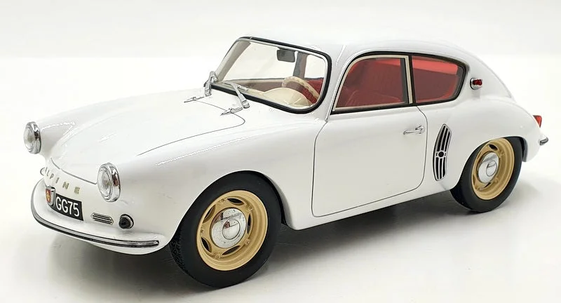 Realistic toy carsOtto Mobile 1/18 Scale Resin OT014 - Alpine A106 1957 - White