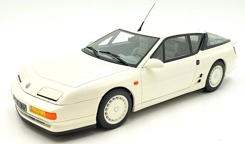 High-quality materials toys Otto Mobile 1/18 Scale Resin OT553 - Alpine A610 Albertville - White High-quality materials toys Otto Mobile 1/18 Scale Resin OT553 - Alpine A610 Albertville - White