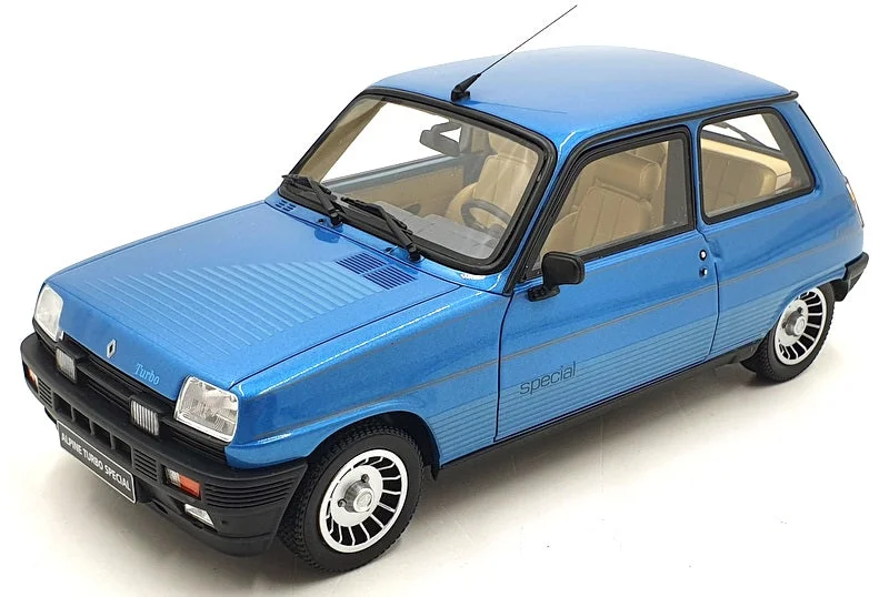 Fun toy carsOtto Mobile 1/18 Scale Resin OT966 - Renault 5 Alpine Turbo - special Blue Fun toy carsOtto Mobile 1/18 Scale Resin OT966 - Renault 5 Alpine Turbo - special Blue