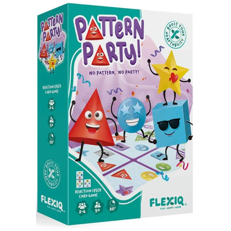 Intricate puzzles PATTERN PARTY CARD GAME