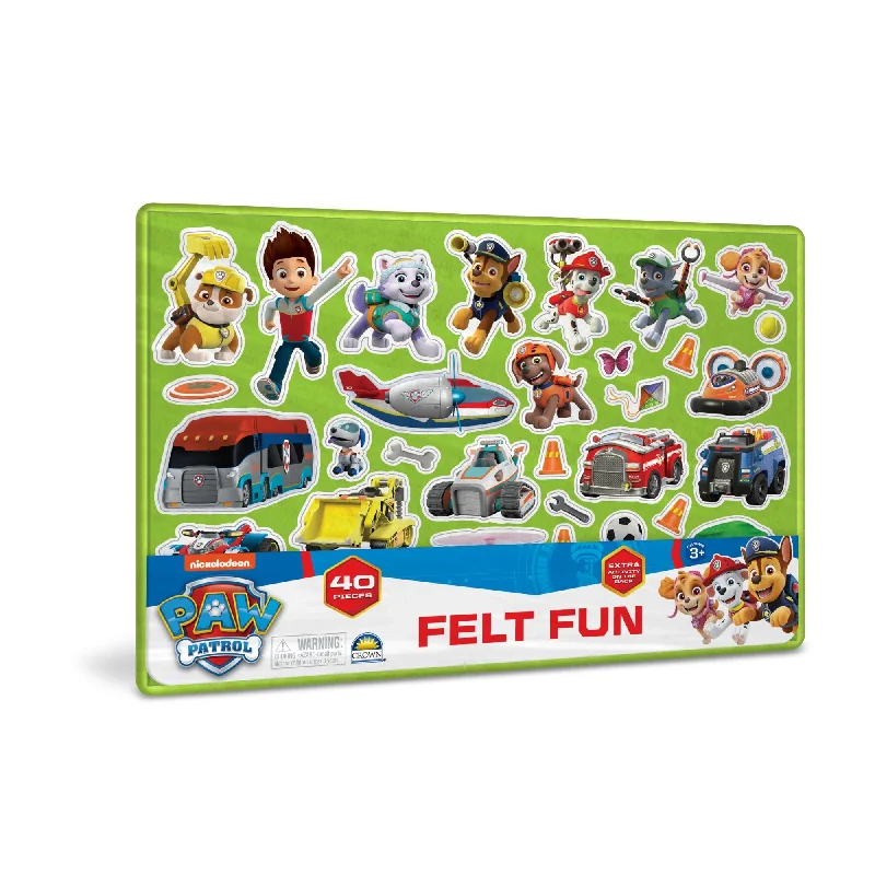 Age-appropriate puzzles Paw Patrol Felt Fun