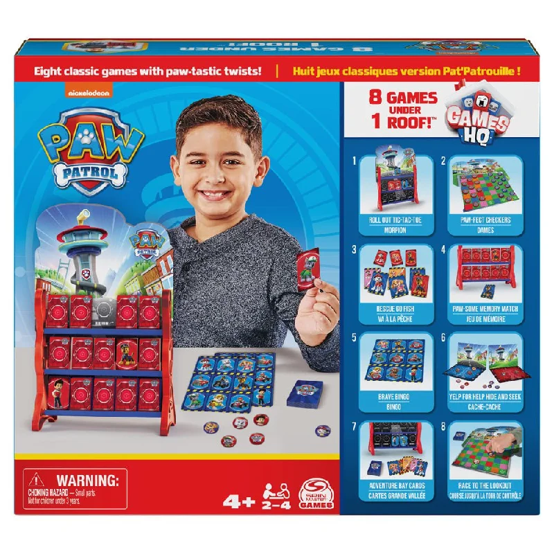 Time-consuming puzzles Paw Patrol HQ Game