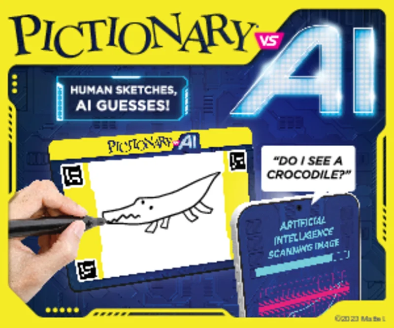 Interactive games Pictionary vs. AI Game