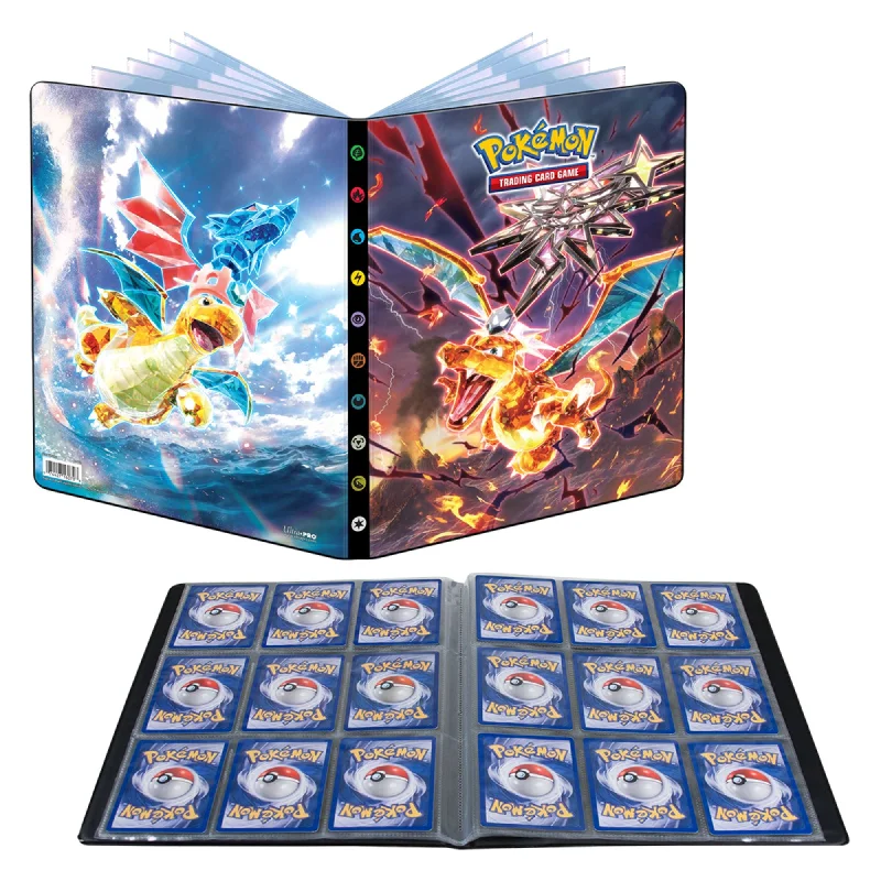 Relaxing games Pokemon 9 Pocket Portfolio Scarlet & Violet 3 - Obsidian Flames