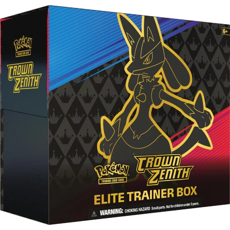 Logical puzzles Pokemon TCG Crown Zenith Elite Trainer Box
