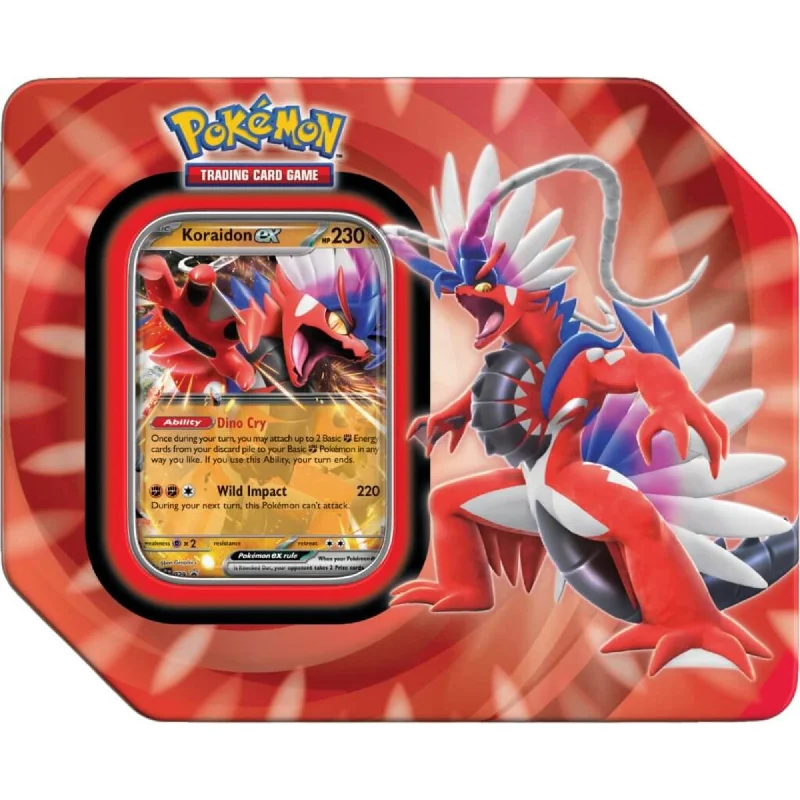 Intricate puzzles Pokemon TCG: Paldea Legends Tin Assorted Styles