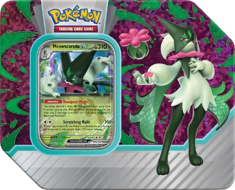 Entertaining games Pokemon TCG Paldea Partners Tin Assorted Styles