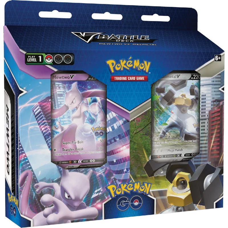 Thought-provoking puzzles Pokemon TCG Pokemon Go V Battle Deck Mewtwo Vs. Melmetal