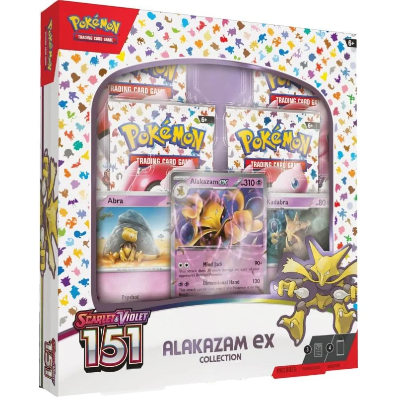 Interactive games Pokemon TCG Scarlet & Violet 151 Collection Alakazam Ex