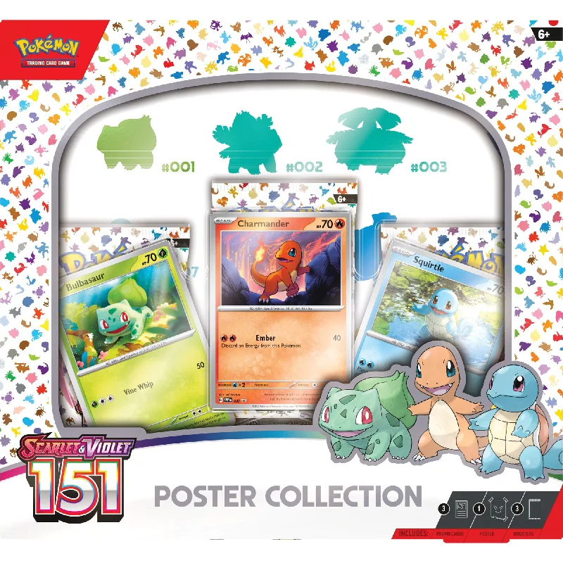 Addictive games Pokemon TCG Scarlet & Violet 151 Poster Collection