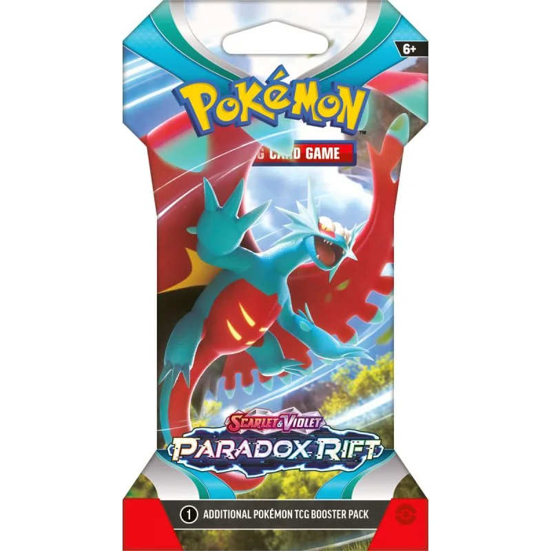 Engaging puzzlesPokemon TCG Scarlet & Violet 4 Paradox Rift Blister Assorted Styles