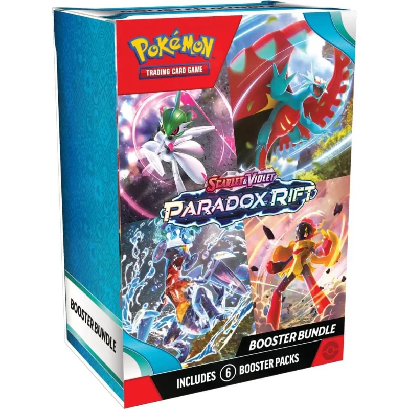 Logical puzzles Pokemon TCG Scarlet & Violet 4 Paradox Rift Booster Bundle