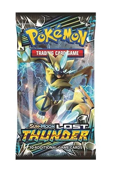 Innovative gamesPokemon TCG Sun And Moon Lost Thunder Booster Pack