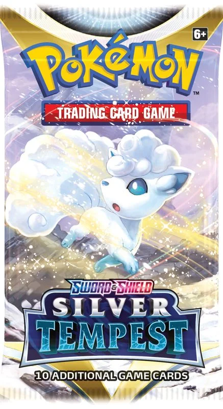 Social games Pokemon TCG Sword & Shield Silver Tempest Booster Pack
