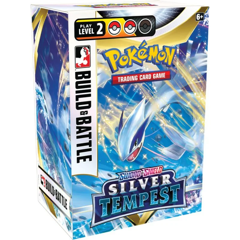 Social games Pokemon TCG Sword & Shield Silver Tempest Build & Battle Box