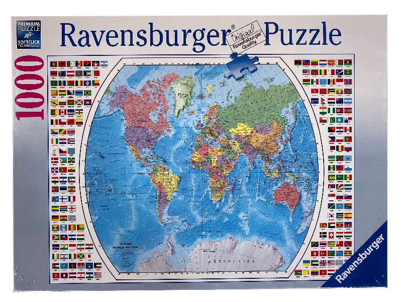 Innovative gamesPolitical World Map 1000 Piece Puzzle