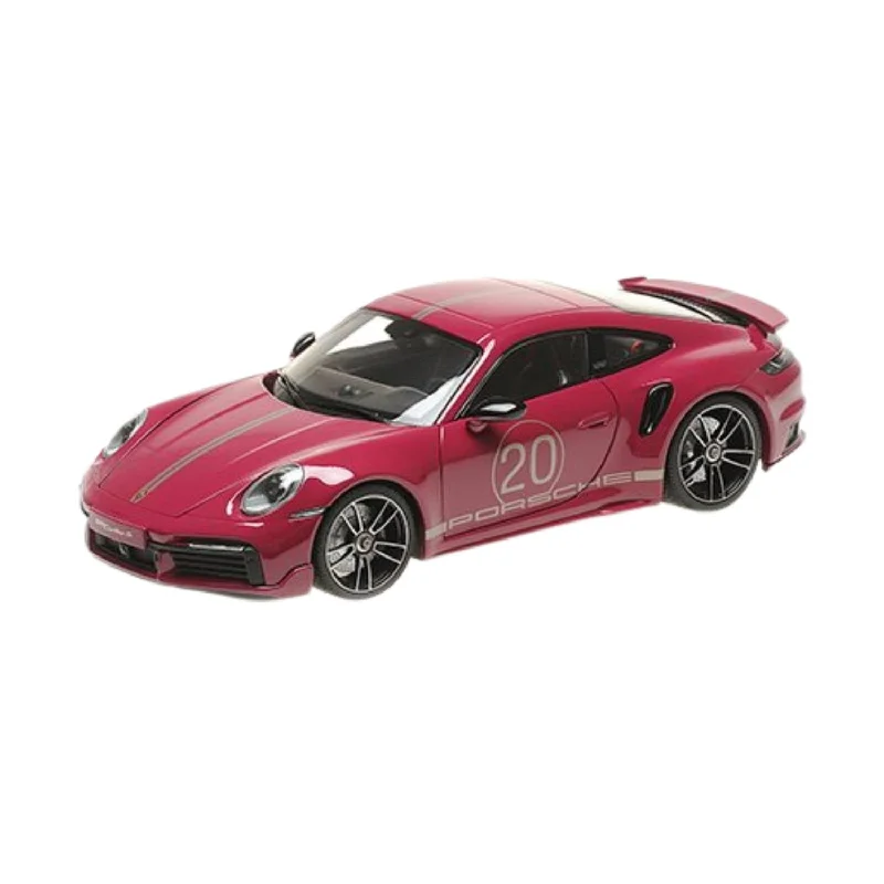 Playful toys Porsche 911 (992) Turbo S Coupe Sports Design 2021 - Red - 1:18 Scale Diecast Model Car Playful toys Porsche 911 (992) Turbo S Coupe Sports Design 2021 - Red - 1:18 Scale Diecast Model Car