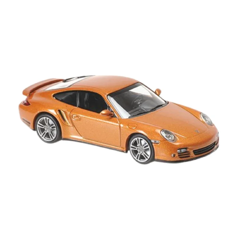 Fun toy carsPORSCHE 911 TURBO - 2009 - GOLD - 1:43 Scale Model Car