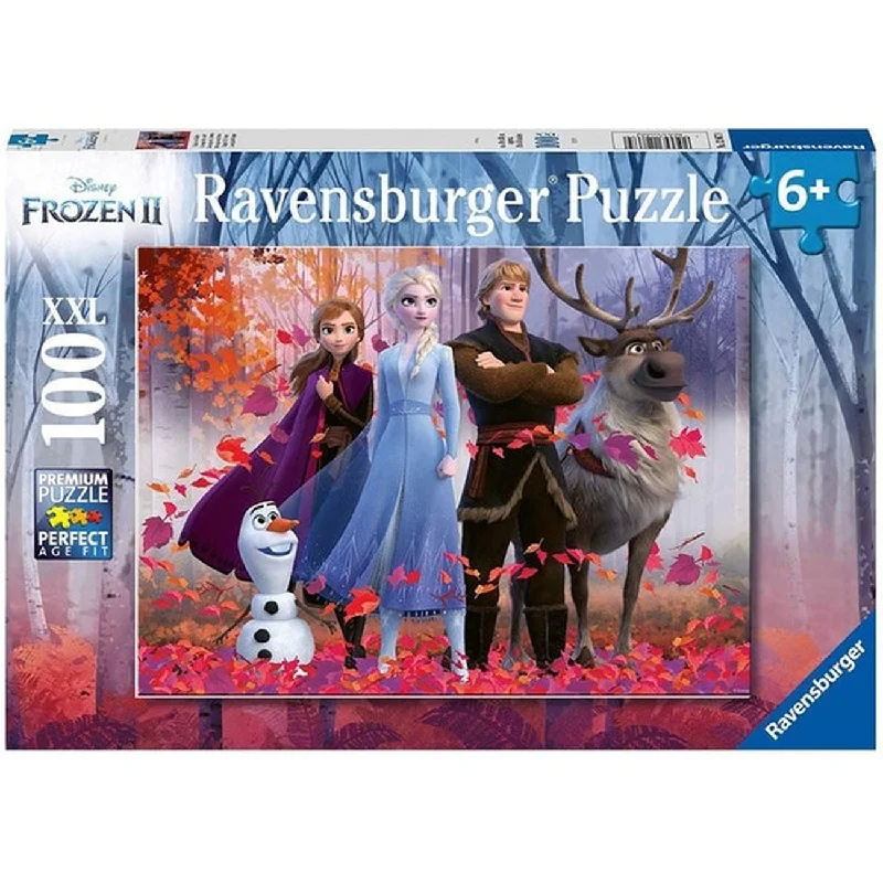 Entertaining games Ravensburger Disney Frozen II Magic Of The Forest XXL Glitter 100 Piece