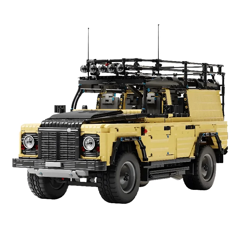 High-quality materials toys LAND ROVER DEFENDER SAFARI EDITION | 3379PCS